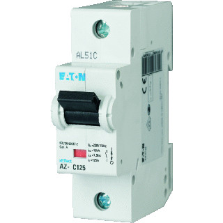 Eaton Az installatieautomaat C karakteristiek 63a 1P 1 beveiligd 1,5te
