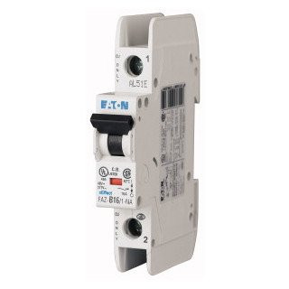 Eaton Faz installatieautomaat C karakteristiek 0,5a 1P 1 beveiligd 1te