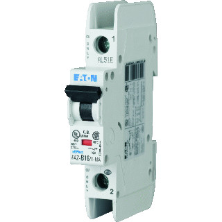 Eaton Faz installatieautomaat C karakteristiek 4a 1P 1 beveiligd 1te