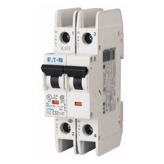 Eaton xEffect Installatie-Automaat (MCB) faz-na, 2P, 8a, D-curve, 15ka, ul-cert.