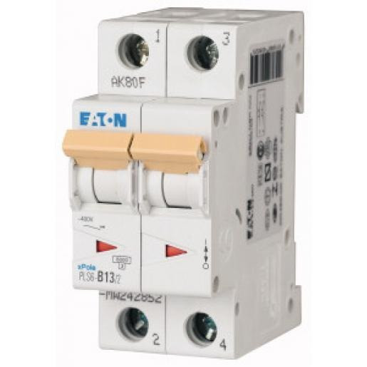 Eaton Xpole installatieautomaat C karakteristiek 13a 2P 2 beveiligd 2te