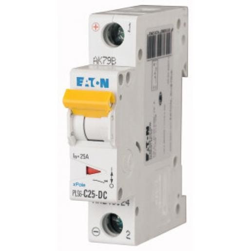 Eaton Xpole installatieautomaat C karakteristiek 25a 1P 1 beveiligd 1te