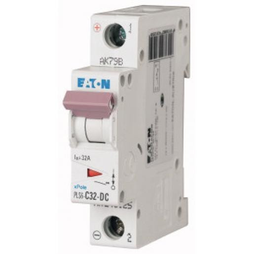 Eaton Xpole installatieautomaat C karakteristiek 32a 1P 1 beveiligd 1te