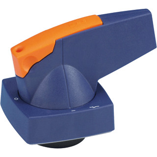 Eaton Draaigreep voor omschakelmechaniek 6MM blauw hangslot