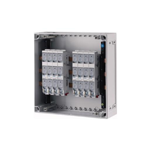 Eaton Kast ci hxbxd=500x375x275mm deksel transparant metr.doordrukgaten