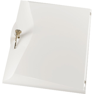 Eaton Xcomfort deur kast/lessenaar aanslagdeur H313MM B242MM D29,56MM kunststof wit