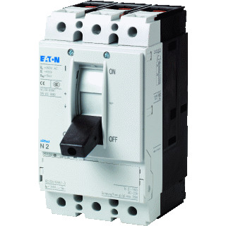 Eaton Lastscheider NS2 3P 200a raamklem maximaal beveiliging=2500a ul-G