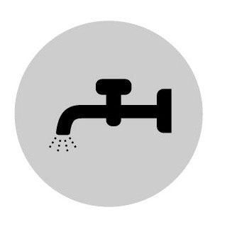 Eaton Lenzen hoog wit symbool vloeistof