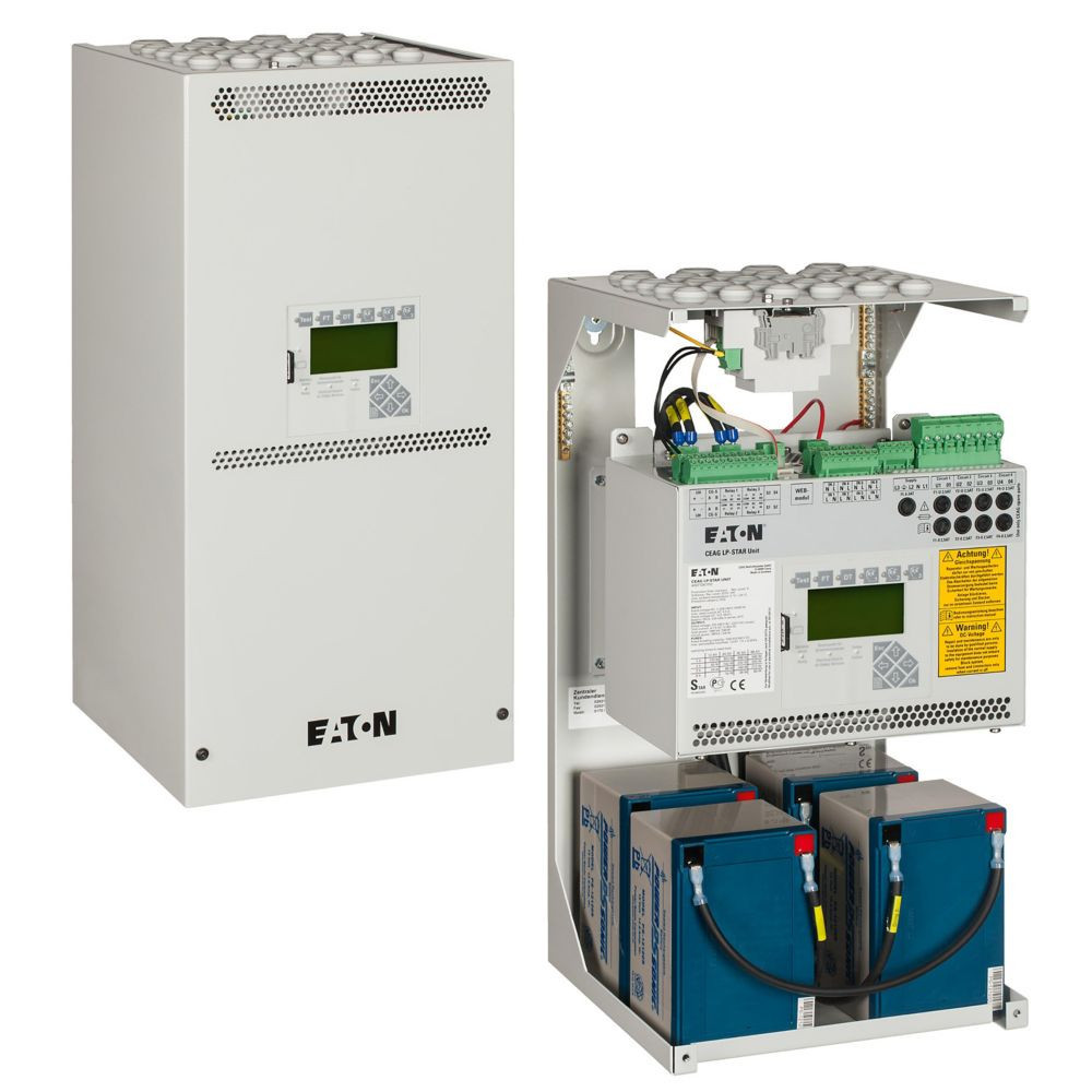 Eaton LP-Star Compacte Noodverlichtingscentrale, max. 80 armaturen, max. 133 W (1u)
