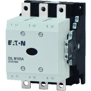 Eaton Dilm magneetschakelaar ac 90KW 185a ac3 railaansluiting 3cont