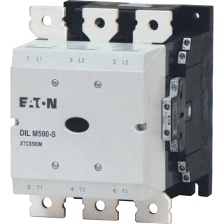 Eaton Dilm magneetschakelaar ac 250KW 500a ac3 railaansluiting 3cont