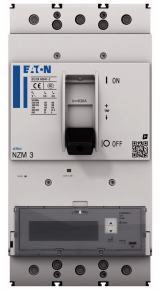 Eaton MCCB's & Accessoires NZM3, 50ka, 3P, 630a, aardfoutbev., arms, zsi, iec