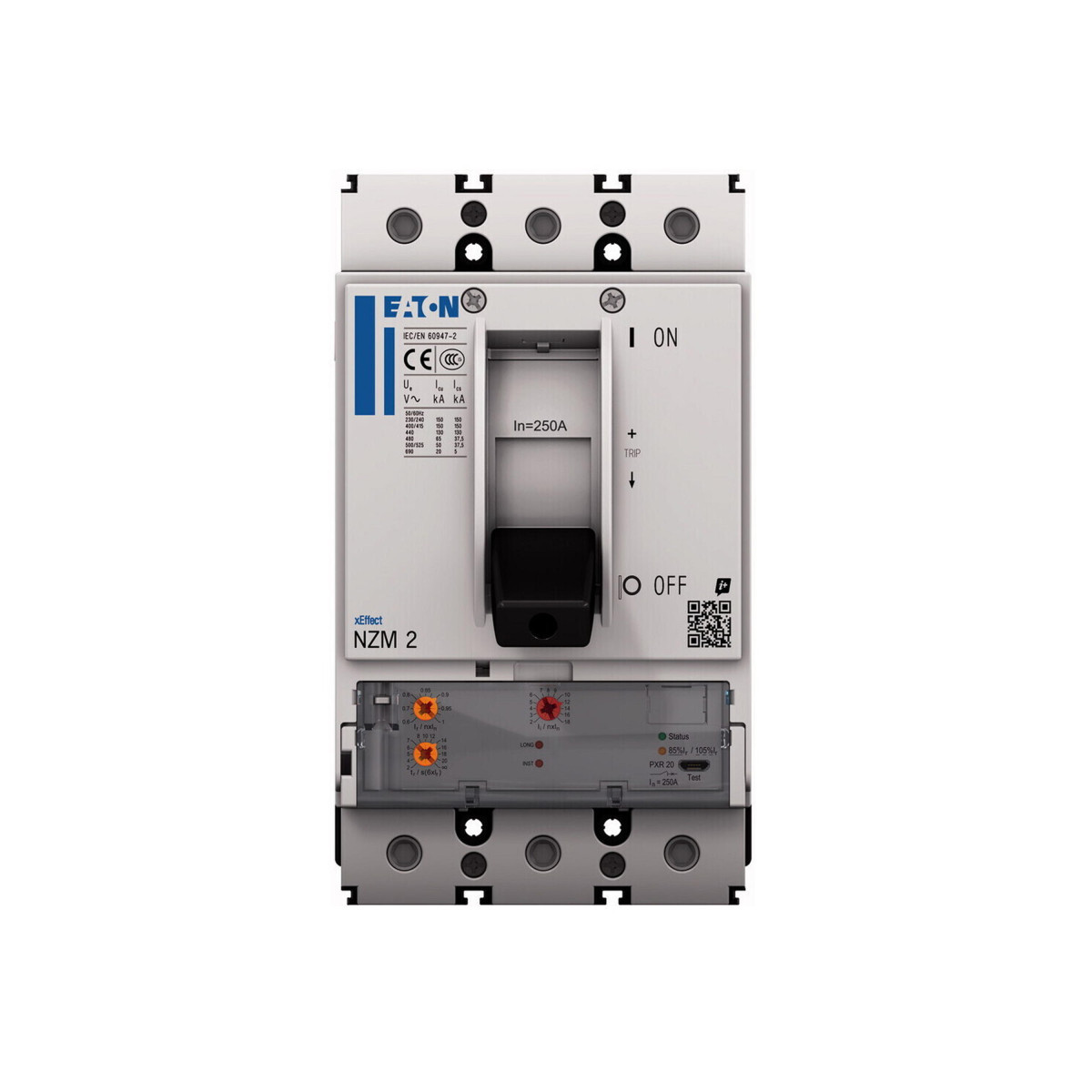 Eaton MCCB's & Accessoires NZM2, 50ka, 3P, 140a, ul/iec