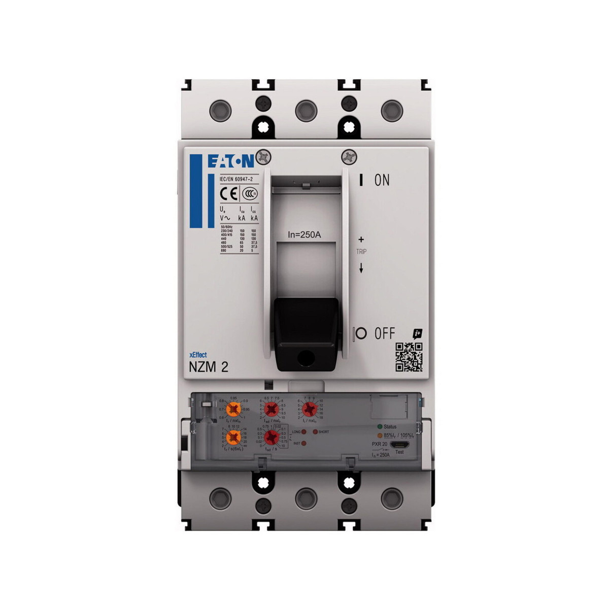 Eaton MCCB's & Accessoires NZM2, 50ka, 3P, 160a, iec