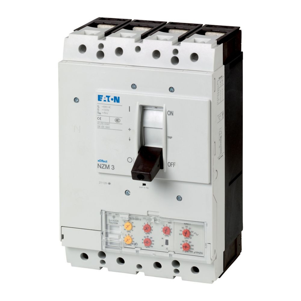 Eaton MCCB's & Accessoires NZM3, 150ka, 4P, 630a, aardfoutbev., iec