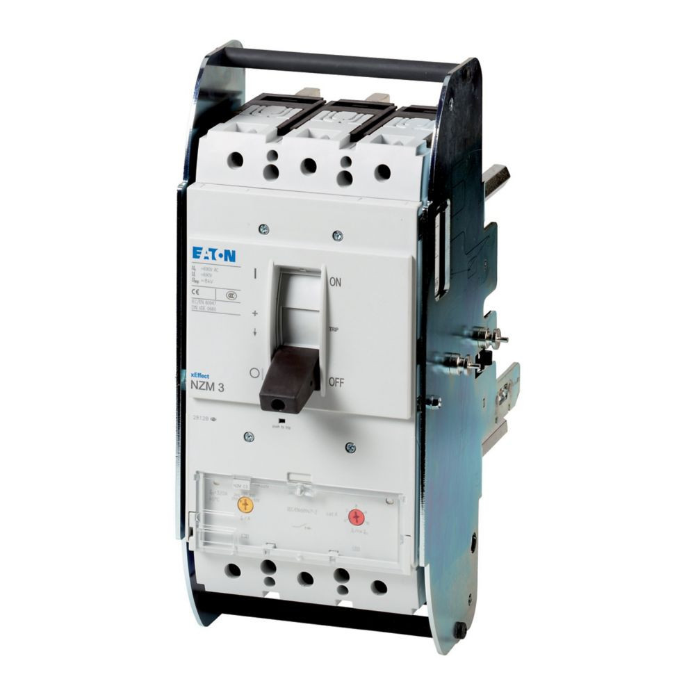 Eaton NZM3 50ka 3P 500a voor uitrijsokkel iec