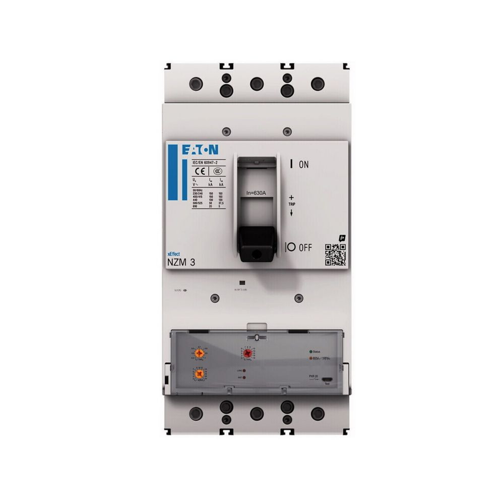 Eaton NZM3 70ka 3P 350a voor uitrijsokkel iec