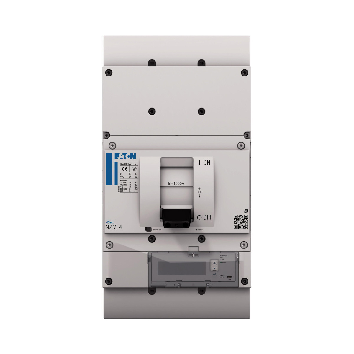 Eaton MCCB's & Accessoires NZM4, 50ka, 3P, 875a, voor uitrijsokkel, iec