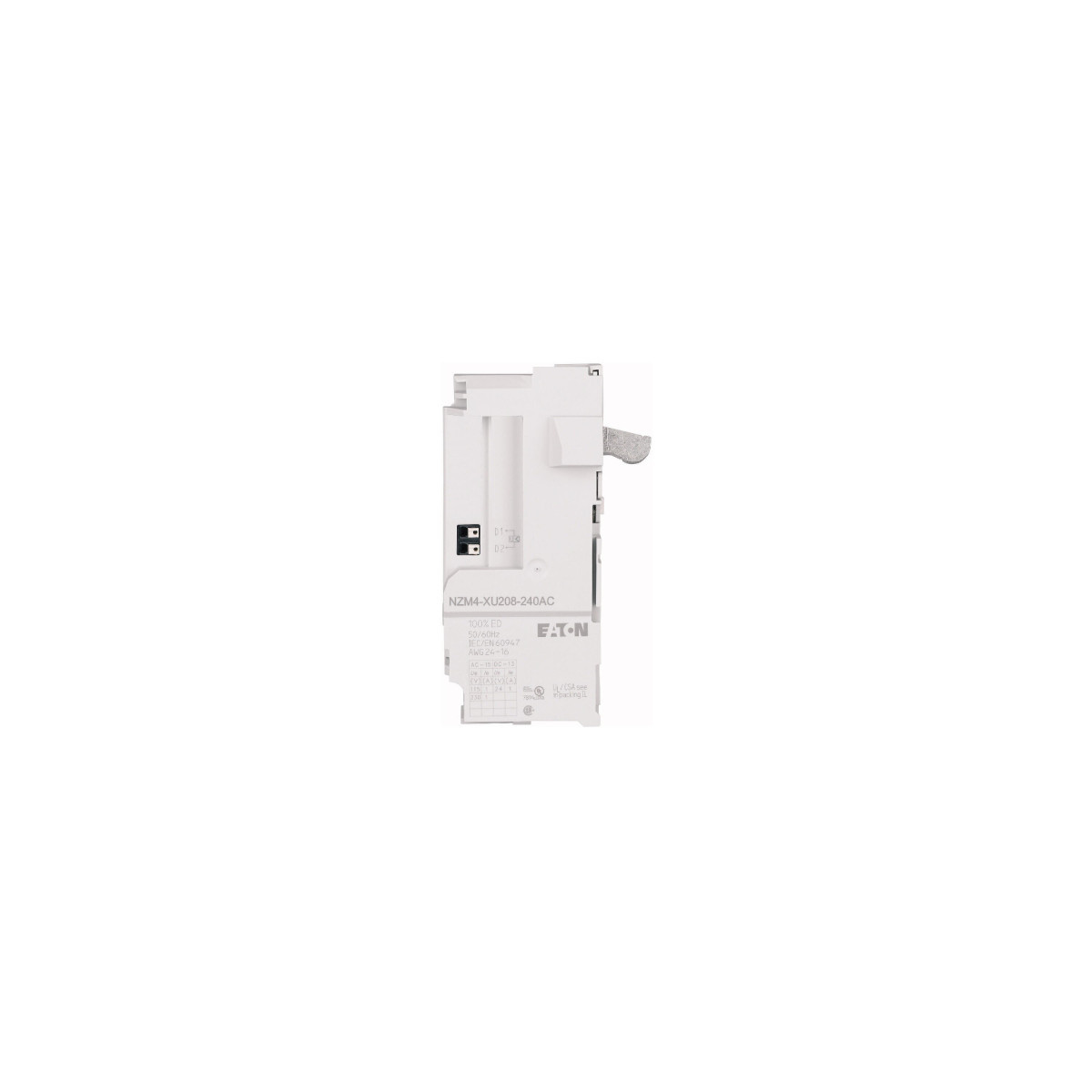 Eaton MCCB's & Accessoires Onderspanningspoel NZM4, 110-130V DC, push-in