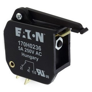 Eaton Microschakelaar hoge snelheid 2 A ac 250 V type T indicator 6,3 X