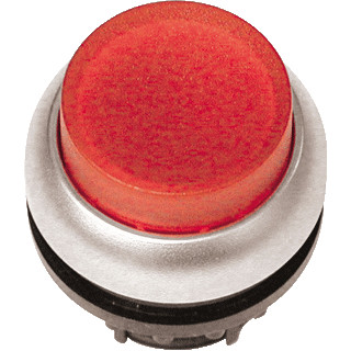 Eaton Drukknop hoog rood vast