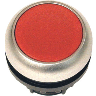 Eaton Drukknop vlak rood 0 vast