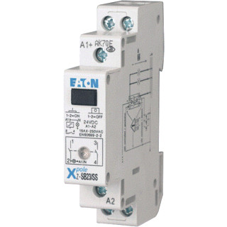 Eaton Impulsrelais Z-SB23/SS-24 VDC-16a-2M contact-1te