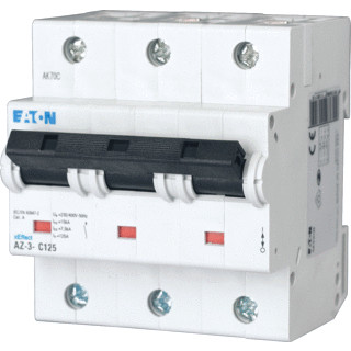 Eaton Az installatieautomaat C karakteristiek 100a 3P 1 beveiligd 4,5te