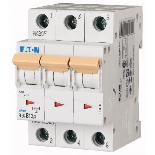 Eaton Xpole installatieautomaat C karakteristiek 13a 3P 3 beveiligd 3te