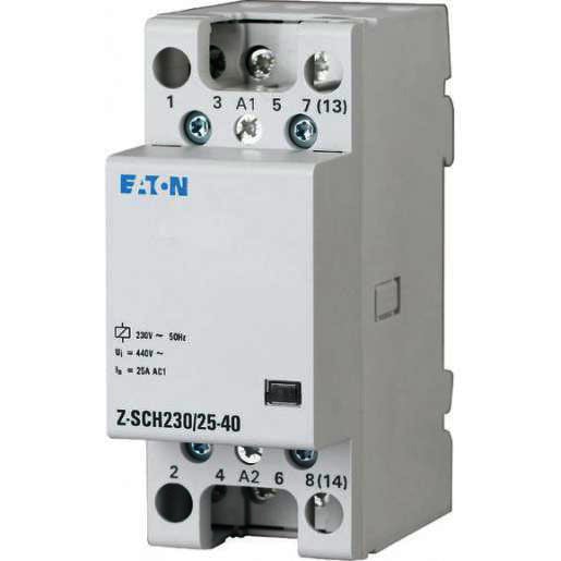 Eaton Installatierelais Z-SCH230/25-22 230 vac 25 A contacten 2M 2V