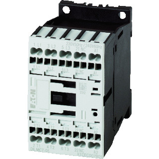 Eaton Dilm magneetschakelaar DC 3KW 7a ac3 veerklemaansluiting 3cont