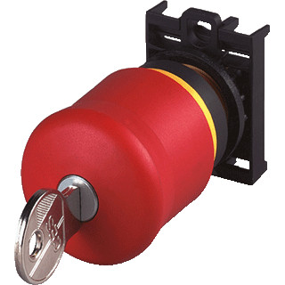 Eaton Nood-uit 38MM 0M+1V sleutelontgrendeld onverlicht