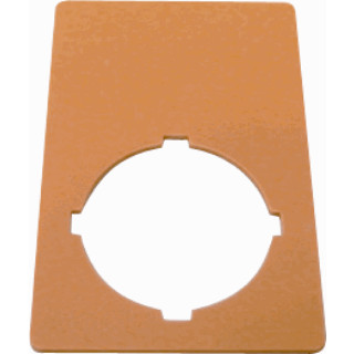Eaton Schild nood-uit geel hxb=50x33mm noodstop