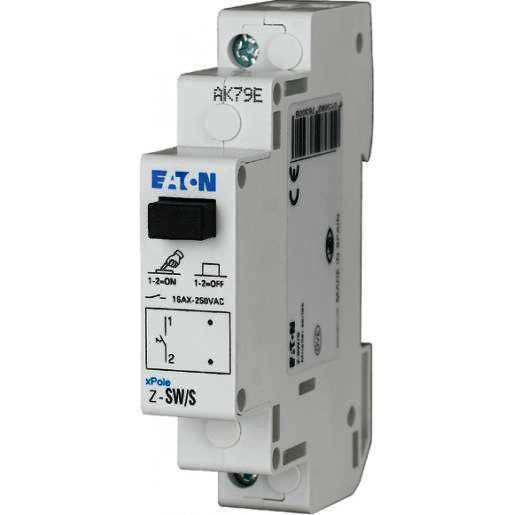 Eaton Signaalschakelaar Z-SW/S 250 vac 16 A contacten 1M breedte 1te