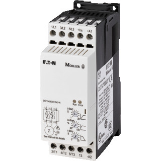 Eaton Softstarter 200-480vac(50/60HZ) 24vac/DC stuurspanning 4KW 9a