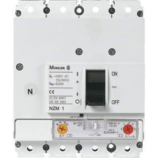 Eaton Vermogensautomaat NZM1 4P 20a