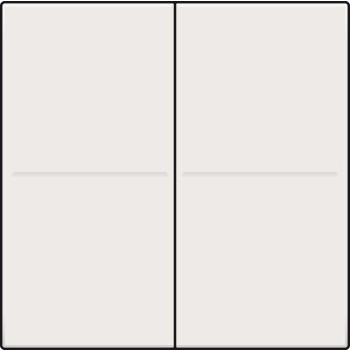 Eaton Xcomfort tweedelige wip aan-/uit-schakelaar wit