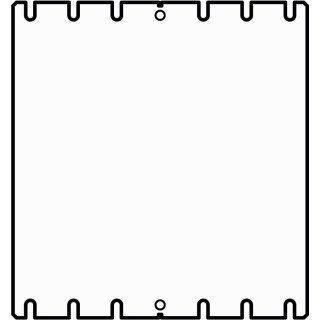 Eaton Montageplaat 2MM voor kast ci-K4