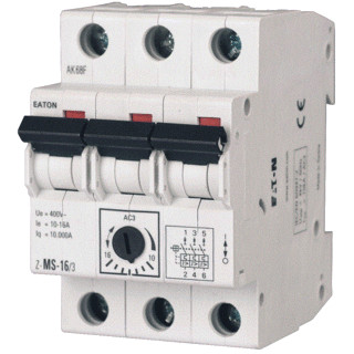 Eaton Motorbeveiligingsschakelaars 0,63-1 A 3P