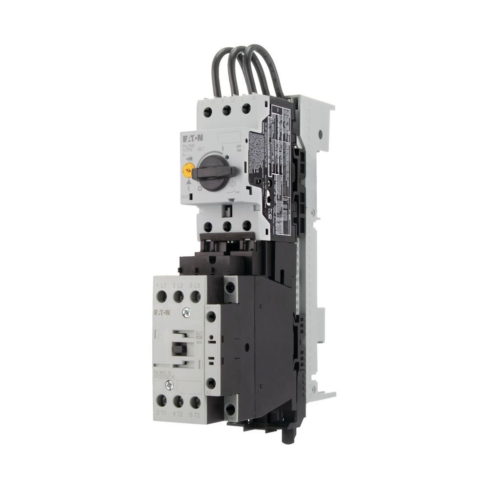 Eaton MSC Directstarter, 3P, 15KW/400V/ac3, 50ka, +adapter voor cu-rail