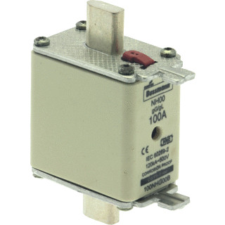 Eaton Bussmann low voltage smeltpatroon (mes) NH00 combikenmelder 100a