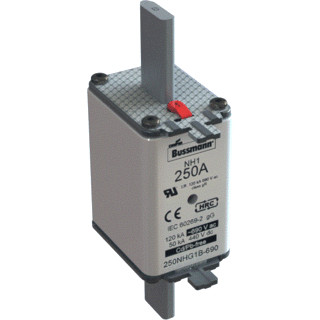 Eaton Bussmann low voltage smeltpatroon (mes) NH1 combikenmelder 100a