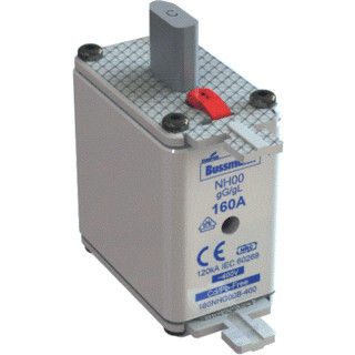 Eaton Bussmann low voltage smeltpatroon (mes) NH00 combikenmelder 125a