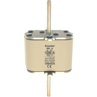 Eaton Bussmann low voltage smeltpatroon (mes) NH4 bovenkenmelder 1250a