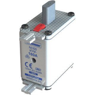 Eaton Bussmann low voltage smeltpatroon (mes) NH00 combikenmelder 160a