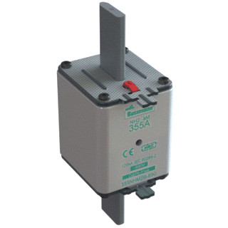 Eaton Bussmann low voltage smeltpatroon (mes) NH2 bovenkenmelder 315a