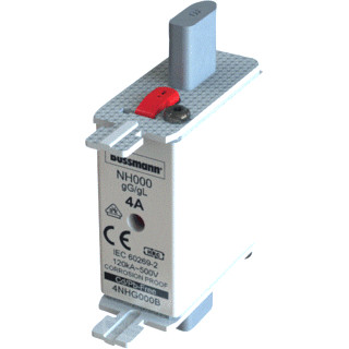 Eaton Bussmann low voltage smeltpatroon (mes) NH000 combikenmelder 4a