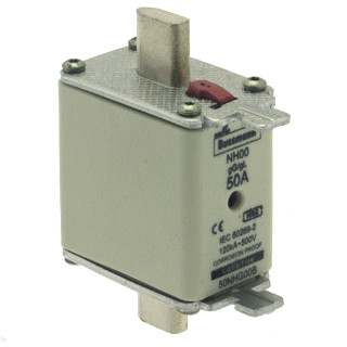 Eaton Bussmann low voltage smeltpatroon (mes) NH00 combikenmelder 50a