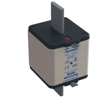 Eaton Bussmann low voltage smeltpatroon (mes) NH3 combikenmelder 630a