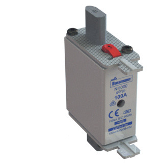 Eaton Bussmann low voltage smeltpatroon (mes) NH000 combikenmelder 80a